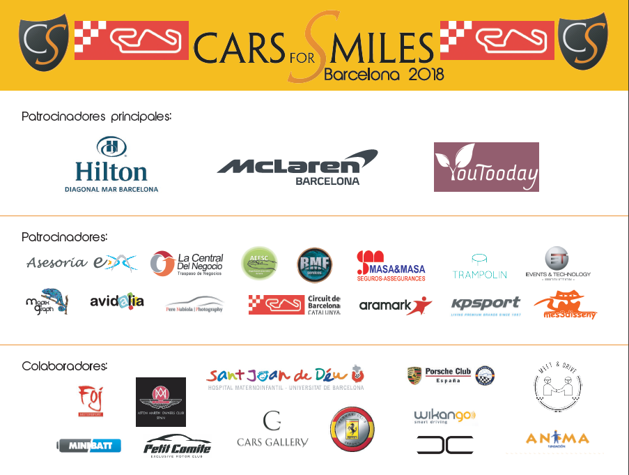 Sponsors Barcelona 2018 Sponsors Barcelona 2018